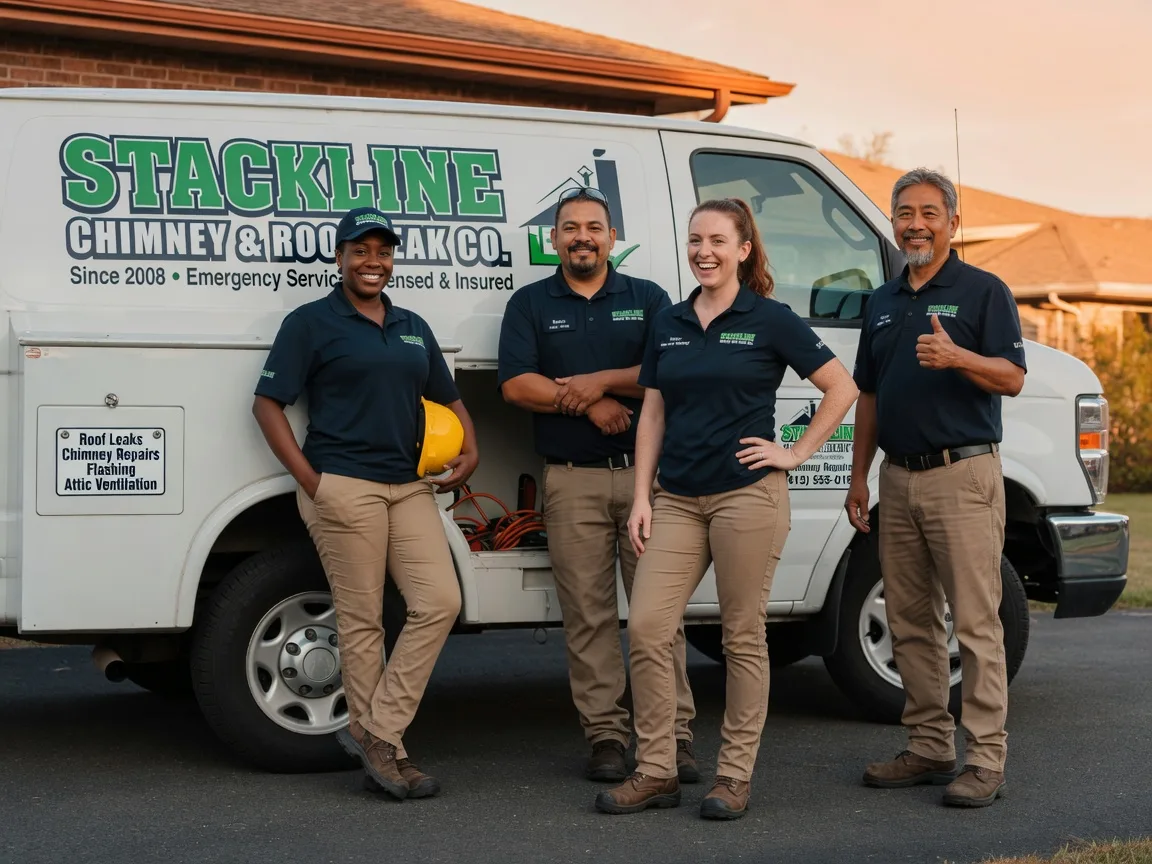 Chimney flashing repair company in Pomona, CA